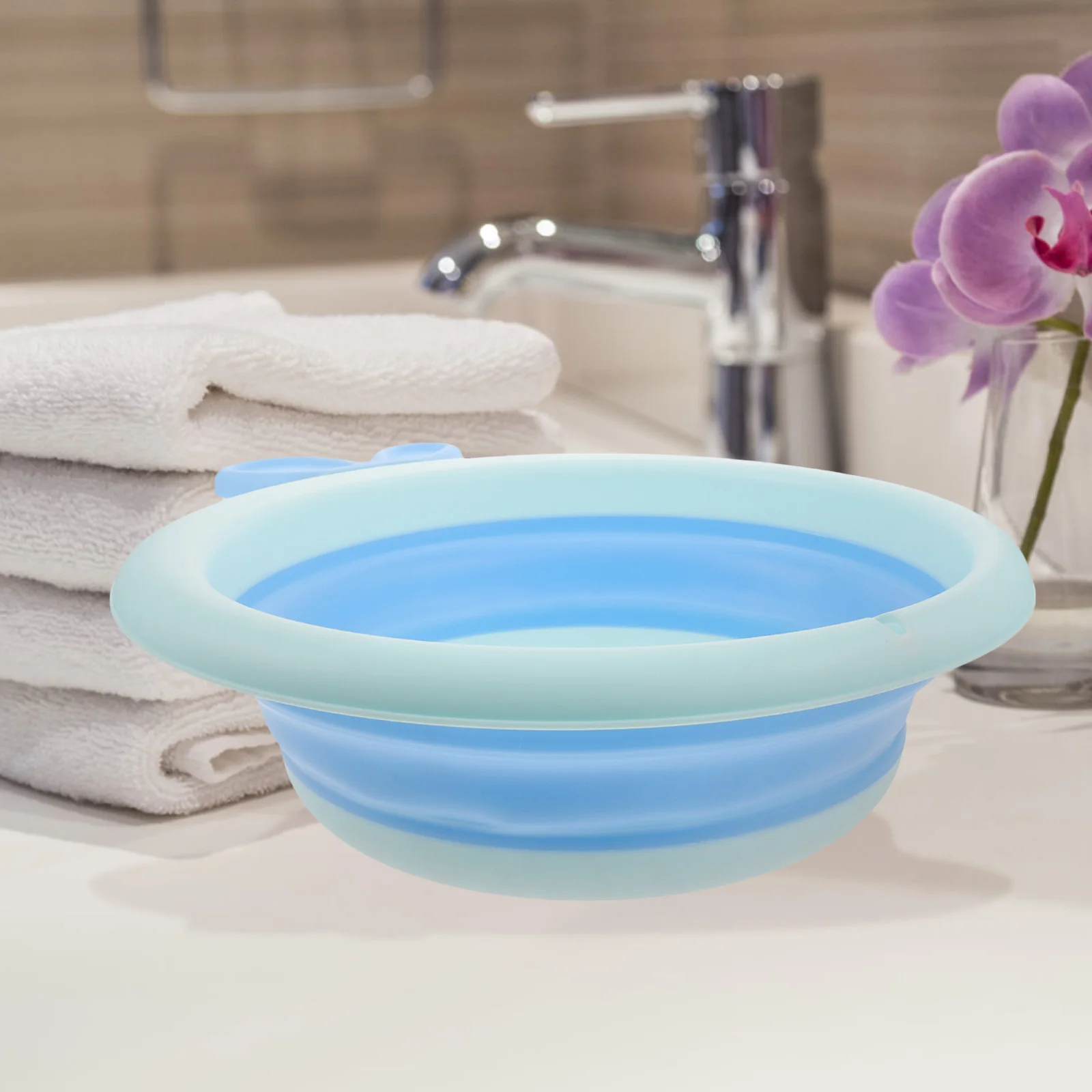 للطي الكرتون الطفل مغسلة طوي المحمولة الرضع حوض غسيل البلاستيك جولة الوليد الوجه حوض القدم حوض استحمام الرضع