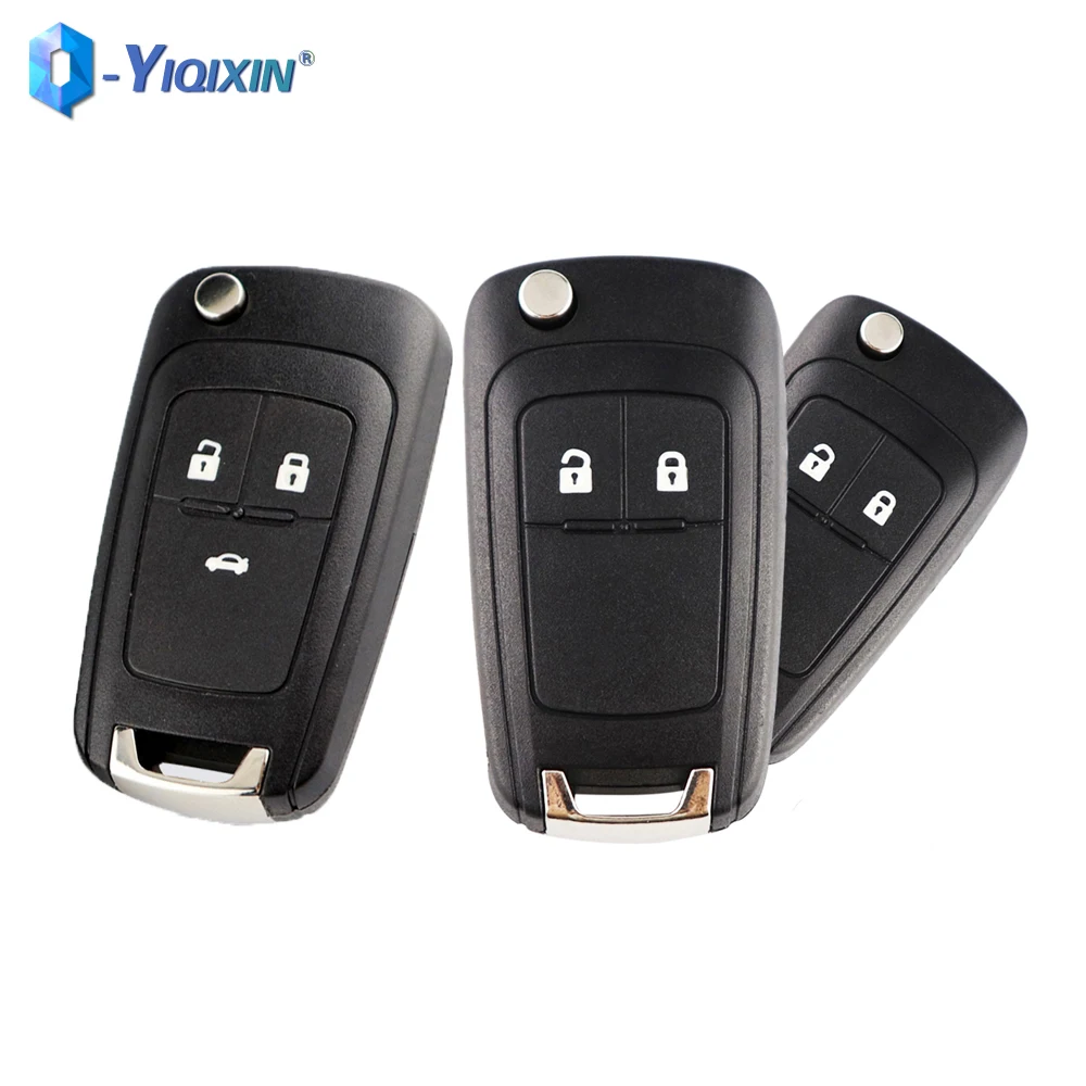 YIQIXIN Folding 2/3 Buttons Car Key Cover For Opel/Vauxhall For Astra J Zafira B C Insignia Mokka Adam Cascade Karl Corsa Meriva