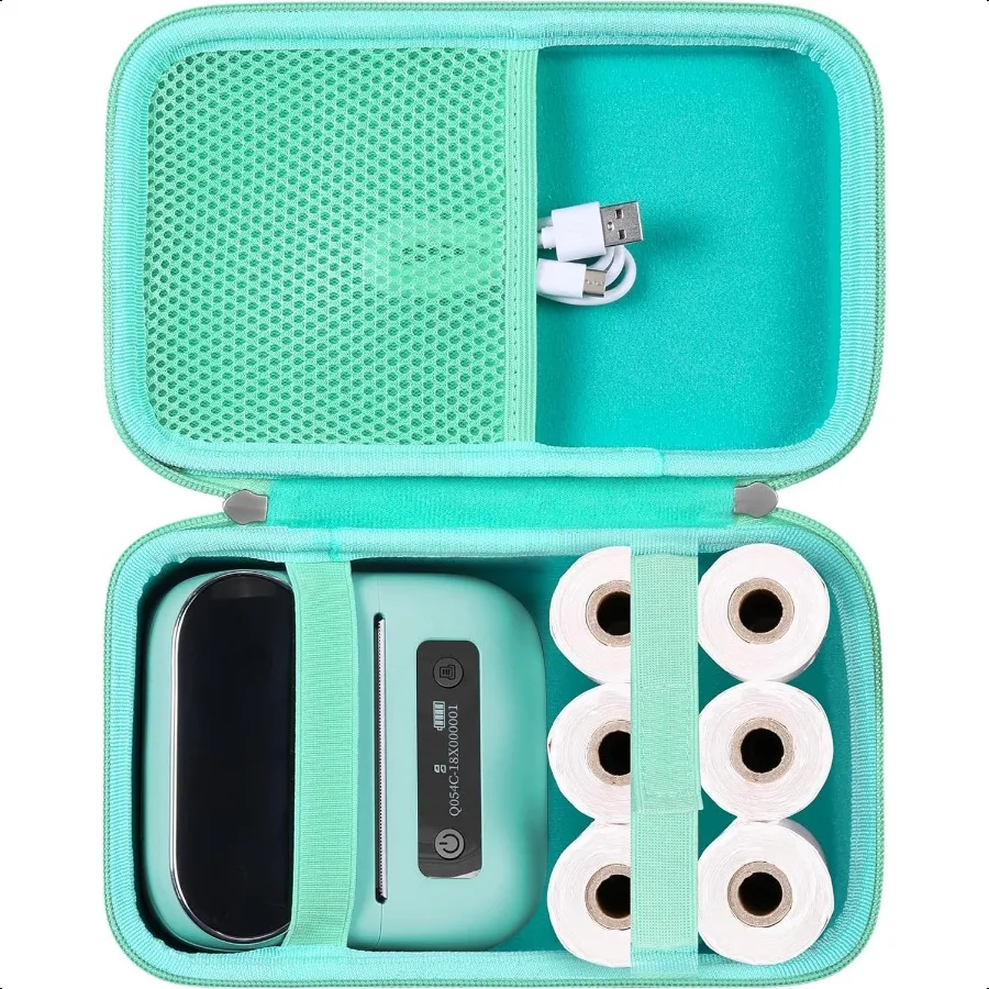 

Жесткий чехол с Phomemo m221 M220 M110 m110s Label Maker Портативный Bluetooth Label Maker Сумка для хранения этикеток для принтера