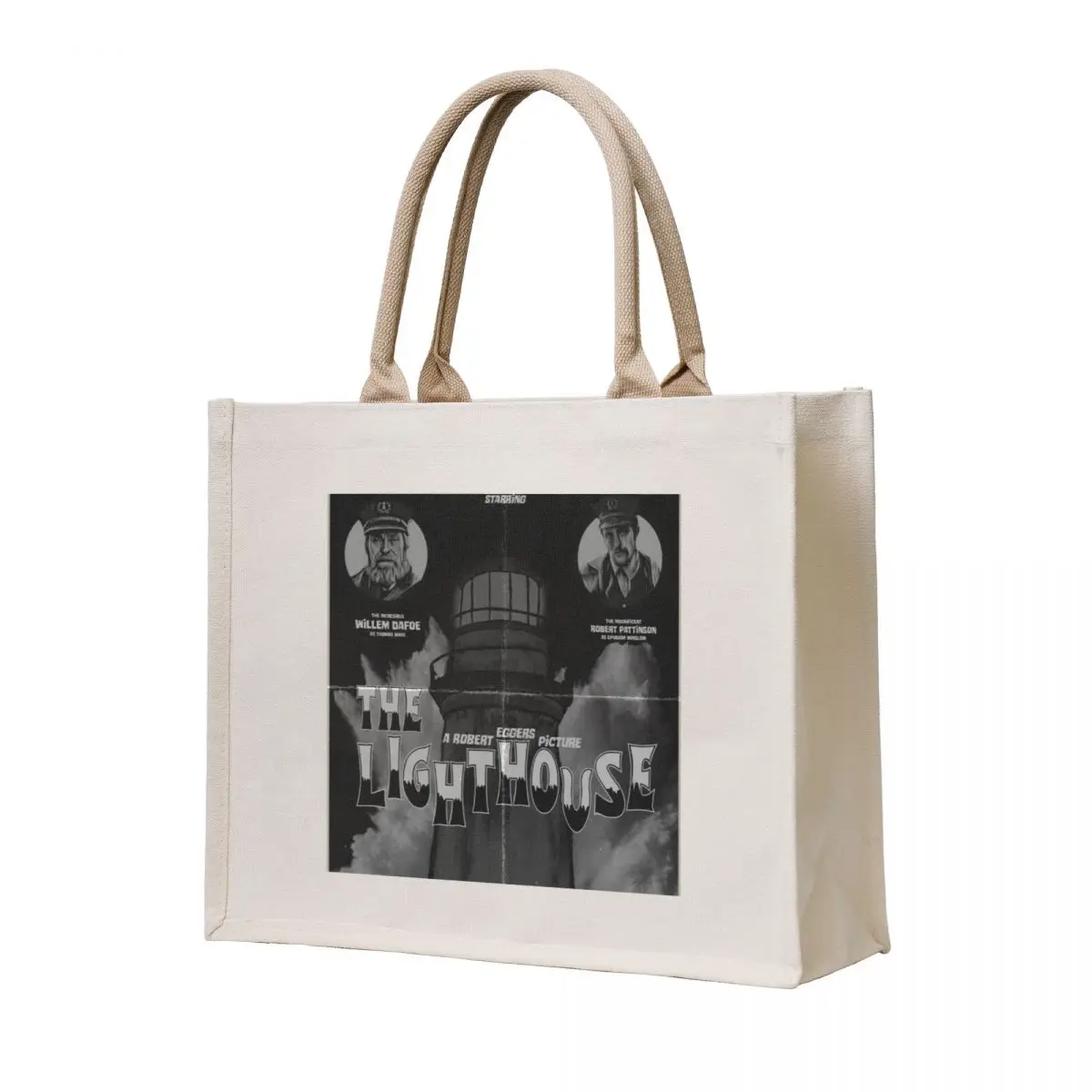 

The Lighthouse Vintage Poster Tote Bag reusable shopping bag shopping bag for beach