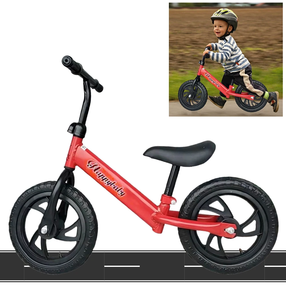 Toddler Training Bicycle for Boys Girls Kids Balance Bike with Pedals & Training Wheels Balance Bike 12 inch Wheel Bicycle Child