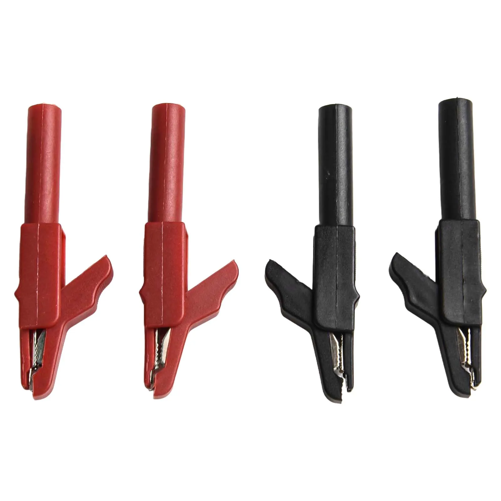 for alligator Clip Insulation Nickel Plating PA Insulation Sheath Transfer Link Mode Crocodile Clamp For Wires for alligator