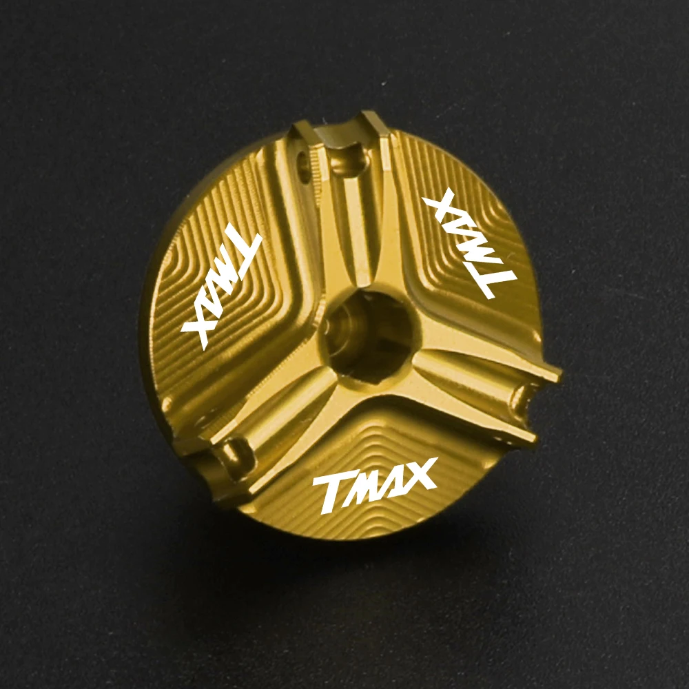 

TMAX500 TMAX530 For Yamaha Motorcycle Aluminium Engine Oil Cup Fuel Filler Tank Cap Cover Parts TMAX 500 530 T-MAX500 T-MAX530