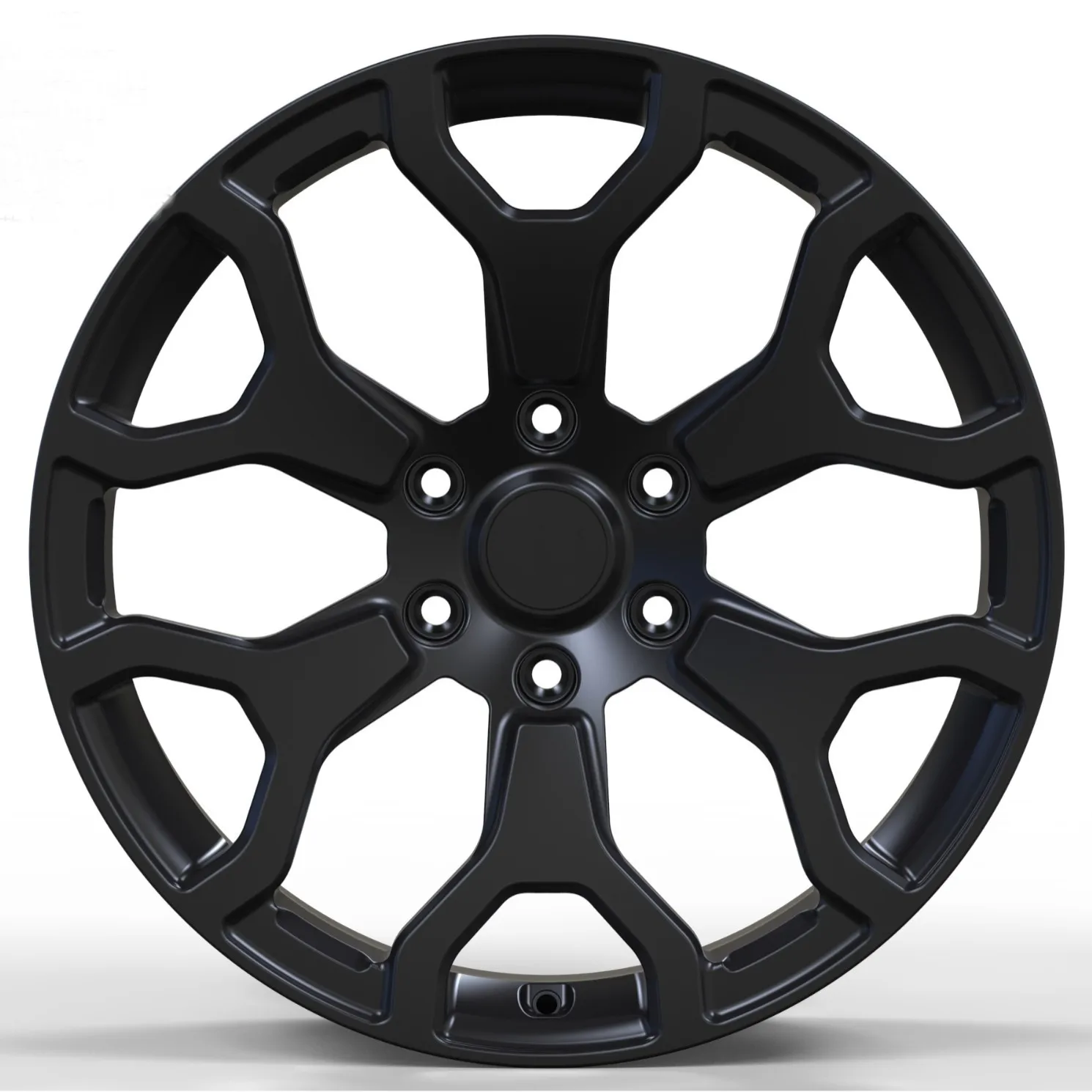 OEM New Modified Equation Leopard Aluminum Wheel Hub Upgrade High Load Cross-Country Forged Black Finish Alloy Truck