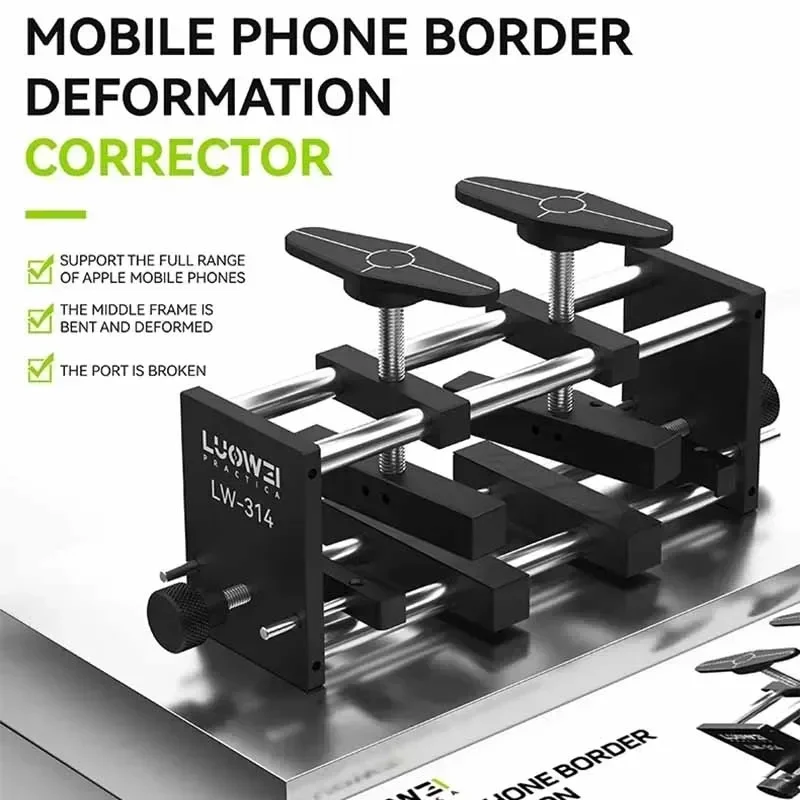 LW-314 Phone Frame Deformation Corrector Fixture For iPhone Android Phone Frame Deformation and Bending Correction Repair Tool