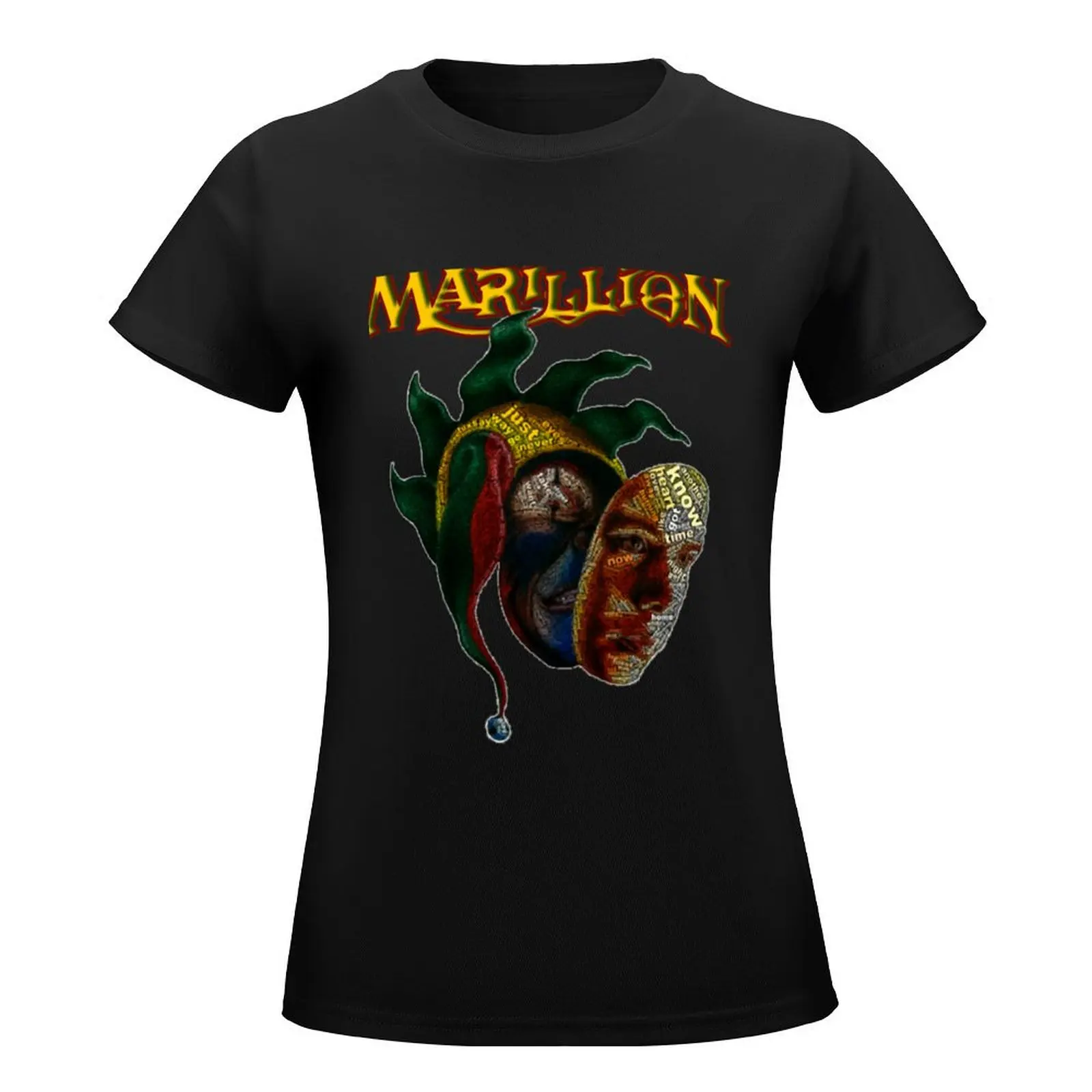 Trend Marillion Market Square Heroes Gifts For Music Fan T-Shirt funny summer tops ariat shirts for Women