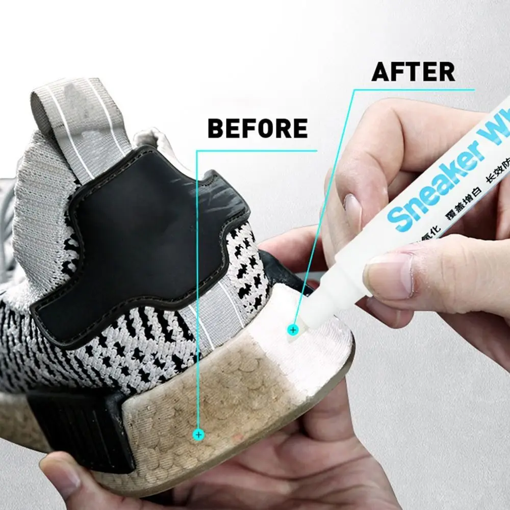 Go Yellow Prevention Sneakers Anti-Oxidation Repair Pen Cleaning Solution Anti-Oxidation Formula Shoe Whitening Pen