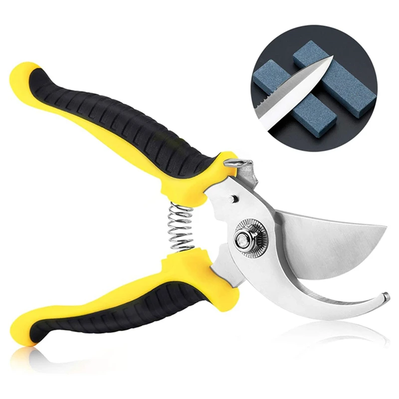 1szt Nożyce ogrodowe, nożyce do gałęzi, nożyce do owoców ze stali nierdzewnej, wielofunkcyjne nożyce do gałęzi, nożyce ogrodowe