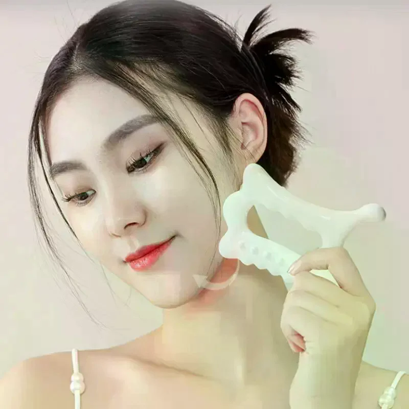 Versatile Handheld Gua Sha Board For Face & Body - Non-Ceramic, Gua Sha Massage Tool, Relaxation And Beauty Massager Ergonomic