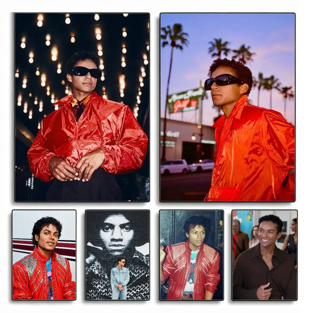 COOL Actor J-Jaafar J-Jackson   Poster HD Self Adhesive Waterproof Wall Art Ideal for Home Office Dorm Gift