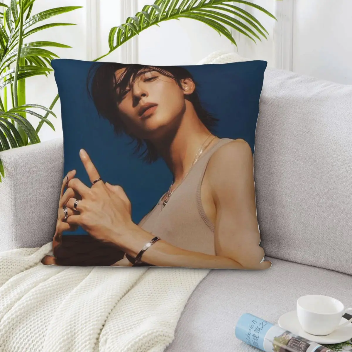 

Cha Eun-woo Actor 00591 Pillow Case Pillow Covers Decorative Pillow Dakimakura Pillow Case Pillow Cover