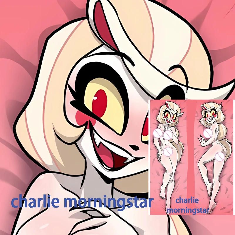 Dakimakura Anime Body Pillow Cover para Charlie Morningstar (Hazbin Hotel) – Uma Escolha Imperdível para Fãs de Animes