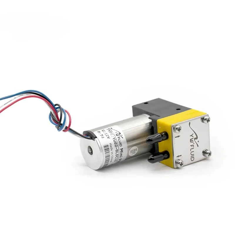 Brushless low pressure 12V 24V micro diaphragm pump, mini air compressor, electric portable smart pump OEM/ODM