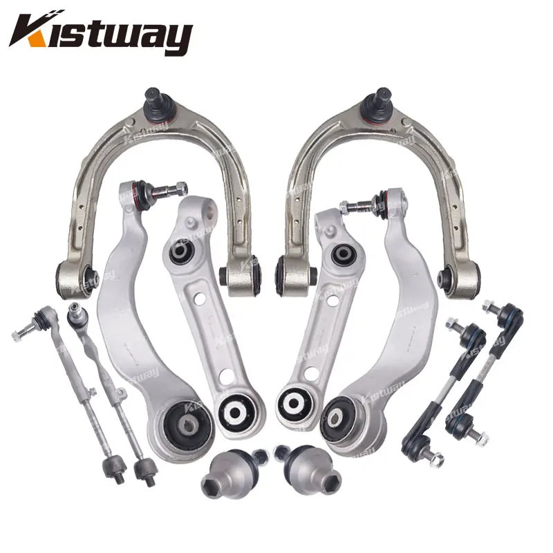 12PCS Good Front Upper Lower Control Arm Kit For BMW 5 6 7 Series G11 G12 G30 G31 G32 XDrive 4WD 31106868530 31106861173