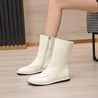 AIYUQI Women Ankle Boots 2026 New Genuine Leather Short Boots Women Flat Winter Fashion Women Knight Boots - Image 3