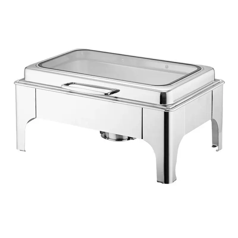 

Buffet Heating Furnace Stainless Steel Insulation Buffy Furnace Constant Temperature Restaurant Flip Insulation Furnace