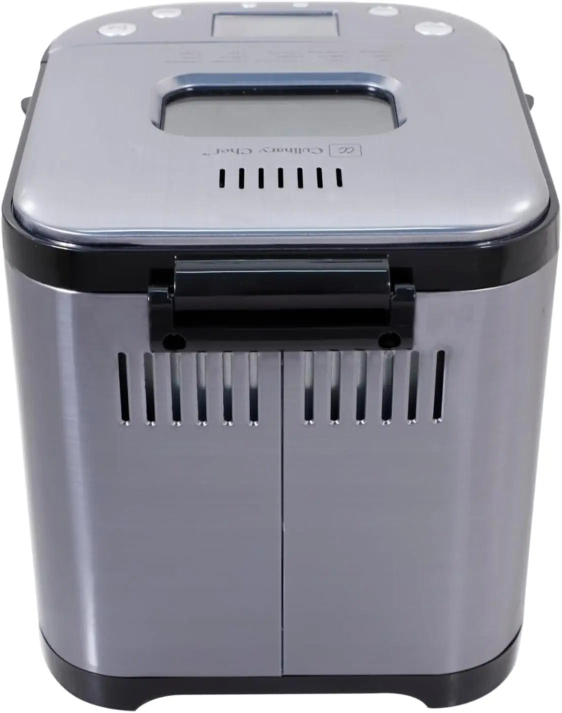 Máquina para hacer pan con tazón antiadherente, gancho para pan, taza medidora y cuchara. 15 en 1, pan sin gluten, pastel y yogur, 3 cortezas