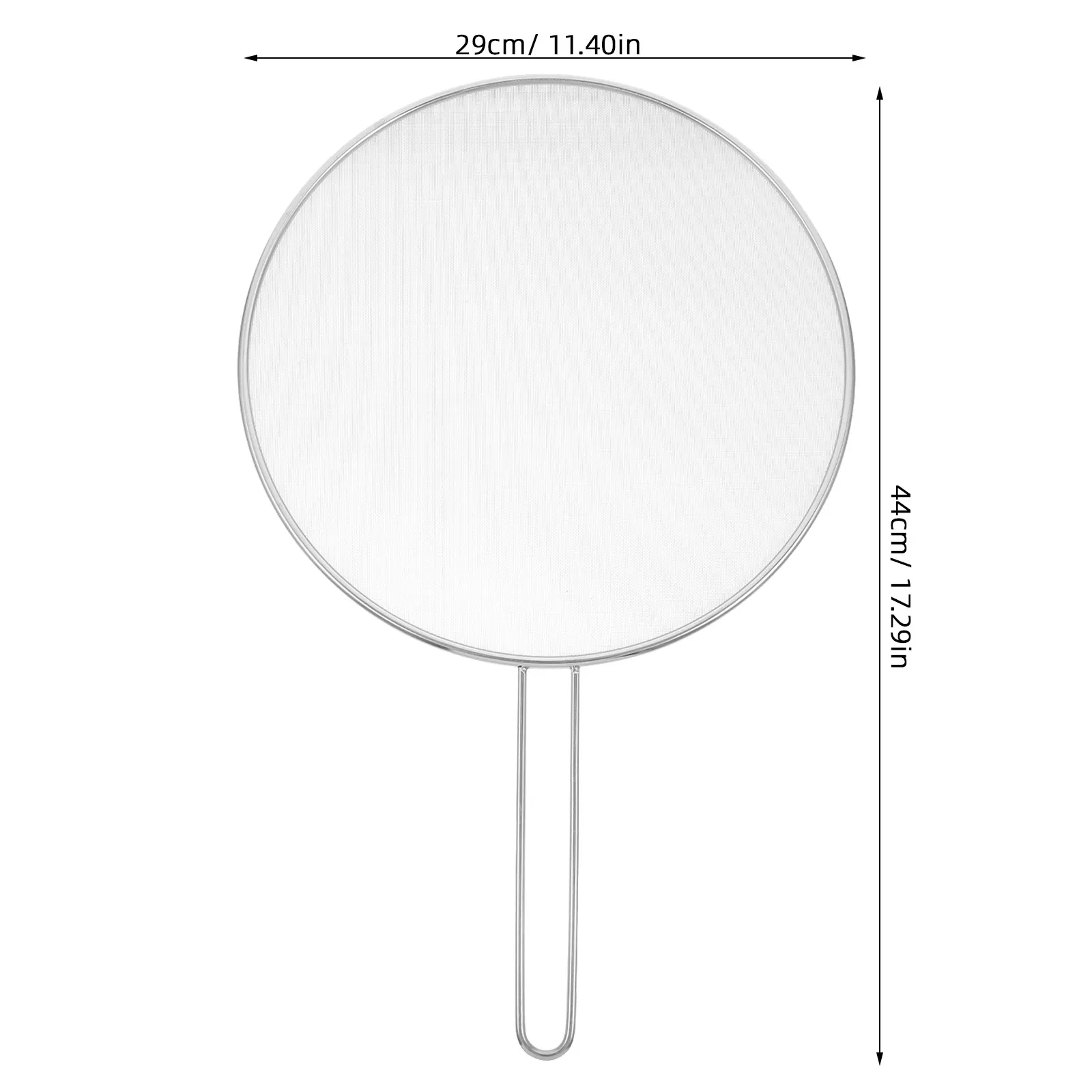 Pot Splatter Screen Stainless Steel Oil Proofing Lid Anti Oil Splatter Guard Kitchen Cooking Tool Mesh Pot Cover
