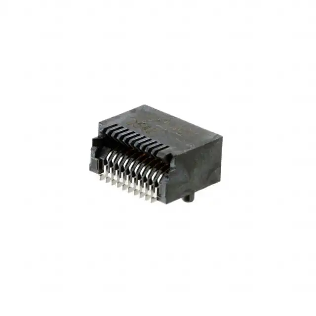 (5-20pcs) 0744410001 MOLEX 0.80mm Pitch SFP SFP Plus Host Connector Z-Axis Pluggable Right-Angle Surface Mount 20 744410001