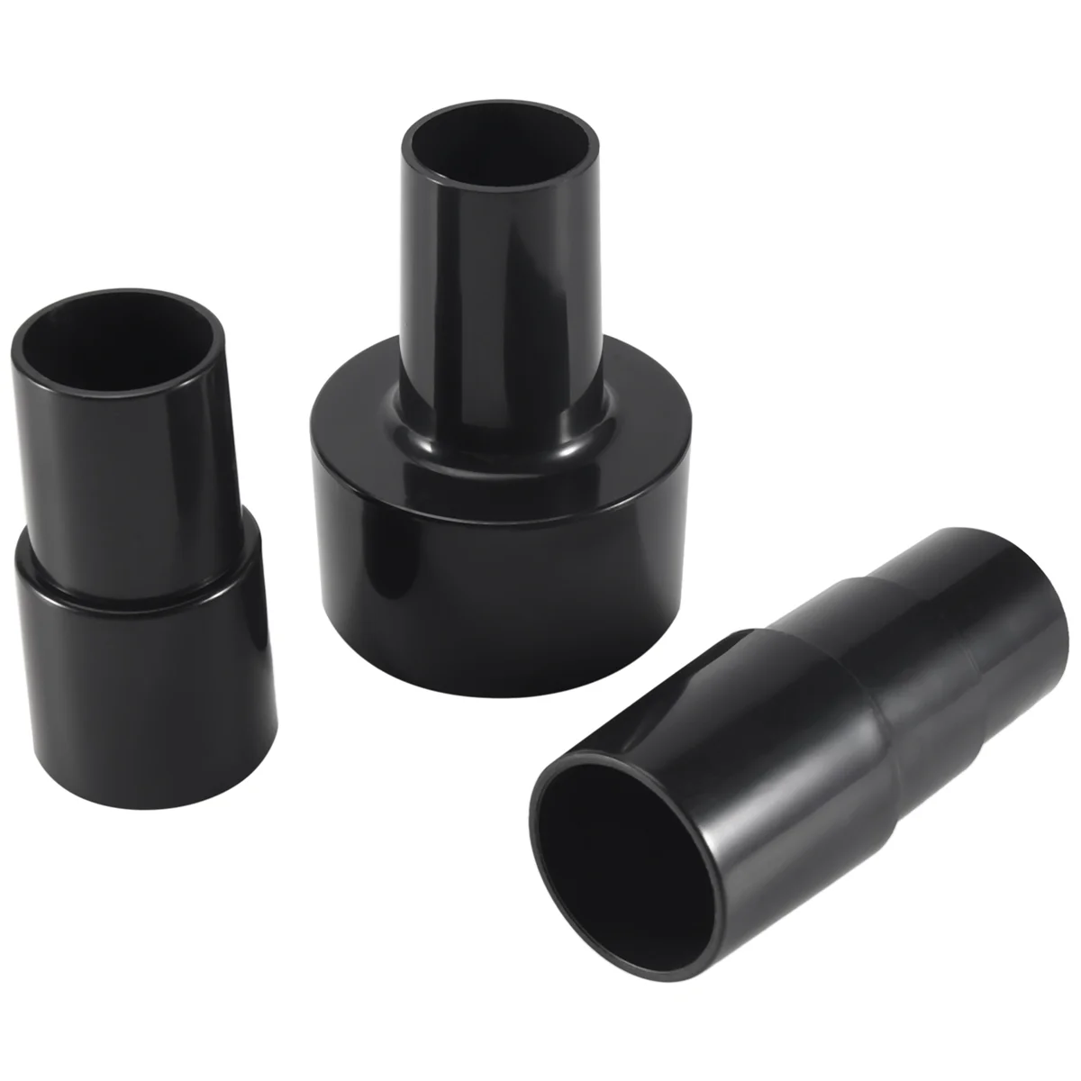 ABRG 3 Pieces Universal Vacuum Hose Adapter Wet Dry Vacuum Converter Reducer Attachments for Vacuum Cleaner