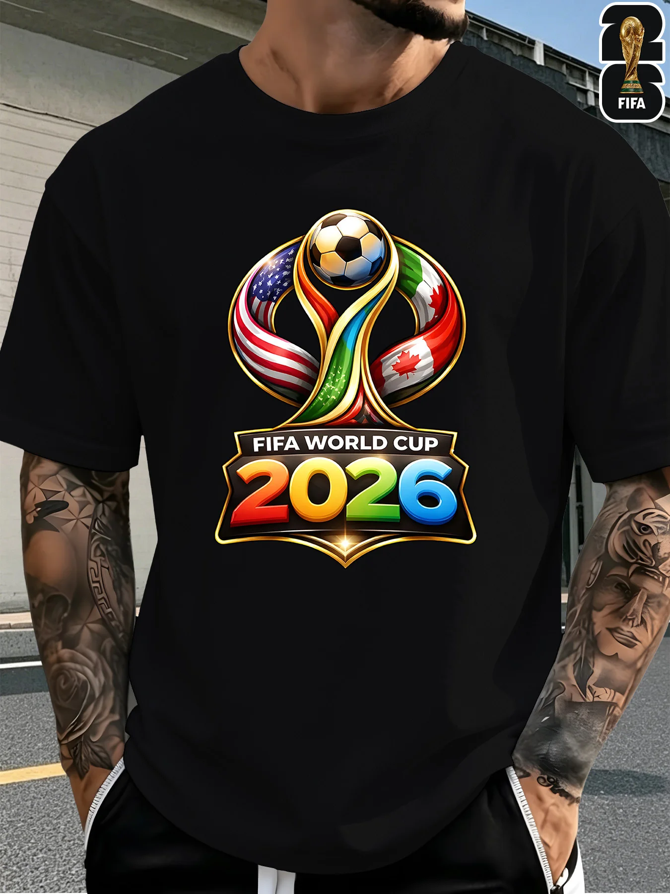 FIFA World Cup 2026 Cotton Men Women T-Shirt
