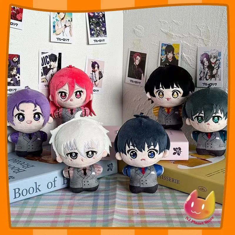 

Blue Lock 12cm Mini Doll Bachira Meguru Itoshi Rin Isagi Yoichi Mikage Reo Nagi Seishiro Anime Cartoon Figure Stuffed Toys Xmas