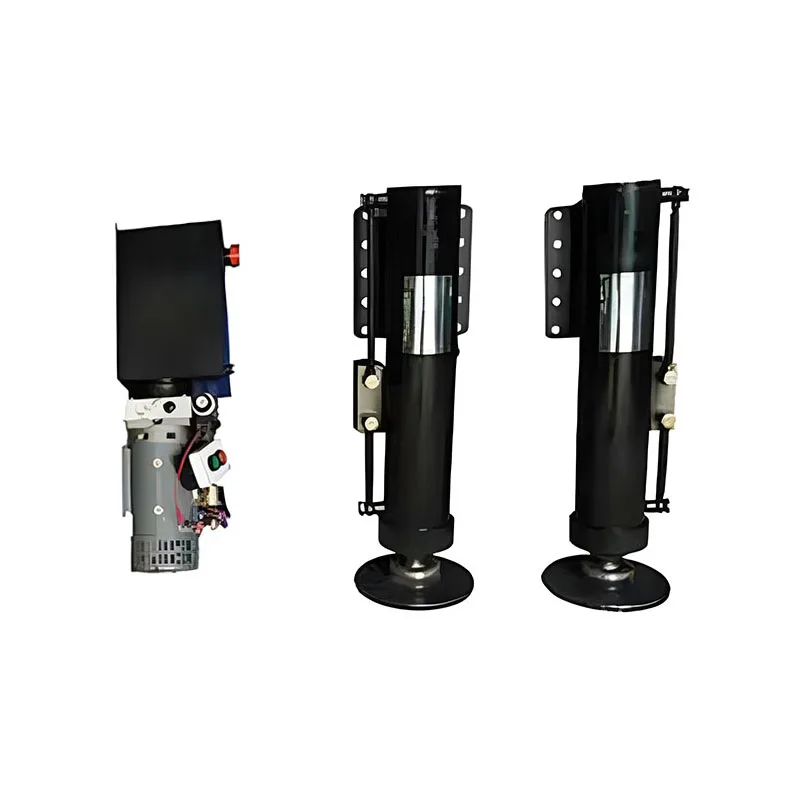 

Electric Hydraulic Landing Gear New Steel Trailer Jack Parts For Semi Trailer Heavy Vehicles Landing Leg Accessories