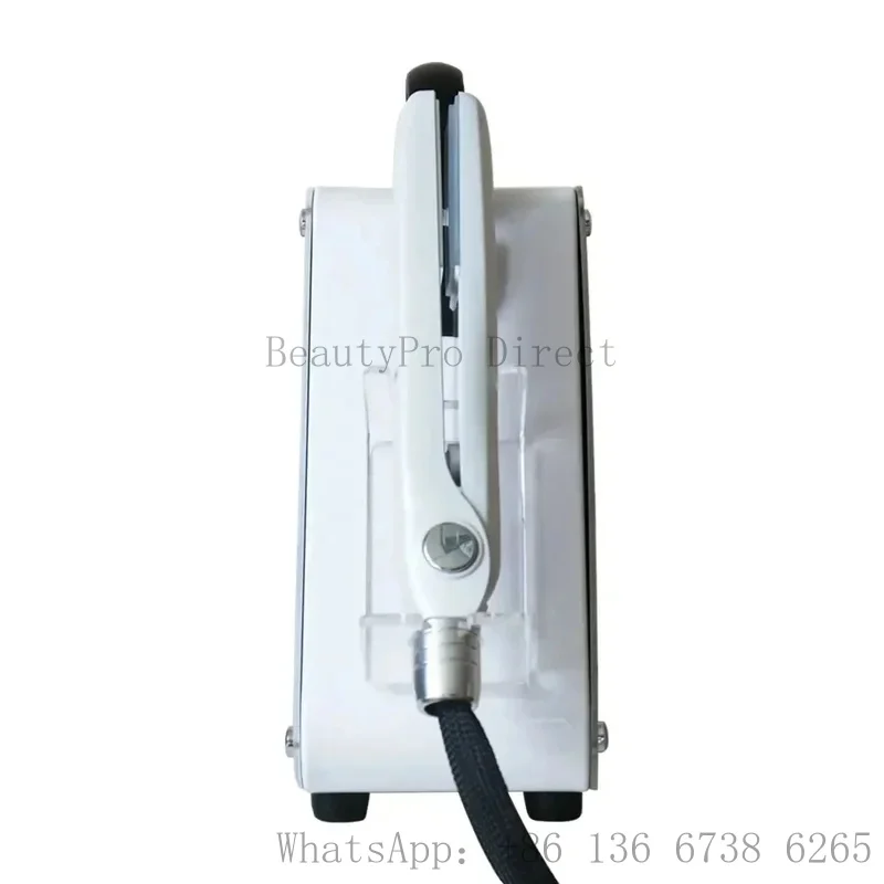 

Ice Cold Cryotherapy Hair Straight Care Machine Flat Iron Cool Repair Frozen Hair Care Therapy Cool Treatment Device for Salon