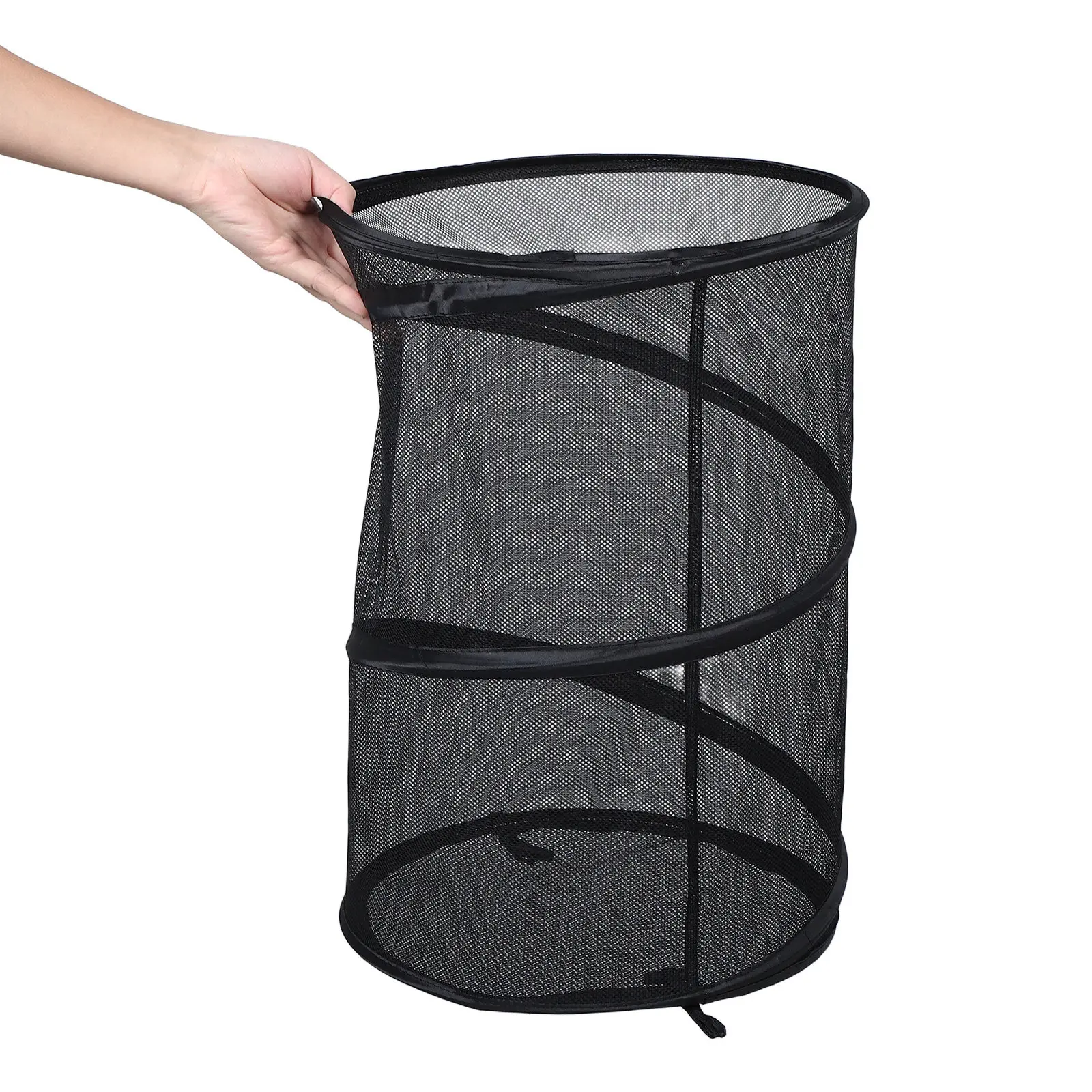 

Portable Plant Cover Popup Mesh Plant Protector 18x13.5 Garden Flower Protector Foldable Round Enclosure Patio Vegetable