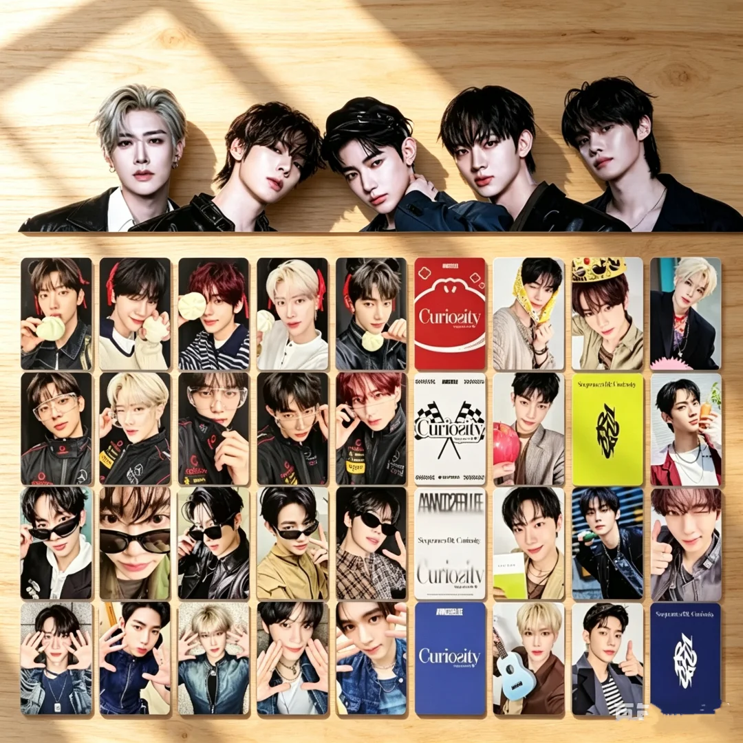 AND2BLE Sequence 01 Curiosity Debut Album Photocards Lomo Cards HD Double Sided Print Idol Collectible Fan Merch Cosplay Cards