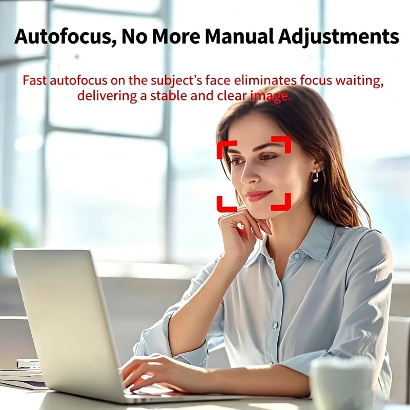 Windows Hello Facial Recognition Webcam 1080P Full HD USB Web Camera with Built-in Mic, Plug and Play for PC Laptop