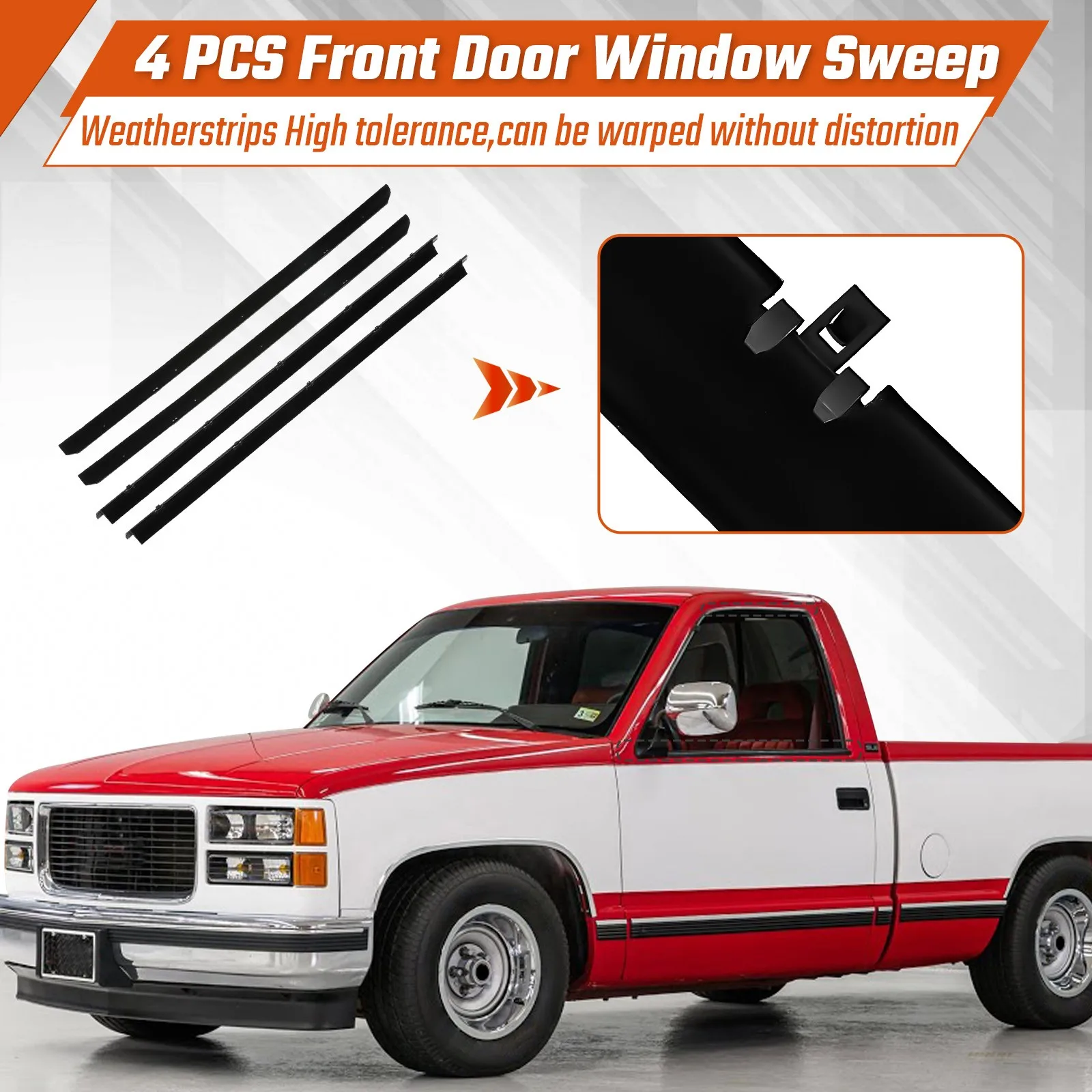 8 قطعة/المجموعة الباب السير الوقائي ختم كيت ل 1983-1994 تشيفي S10 السترة جي إم سي S15 جيمي #4