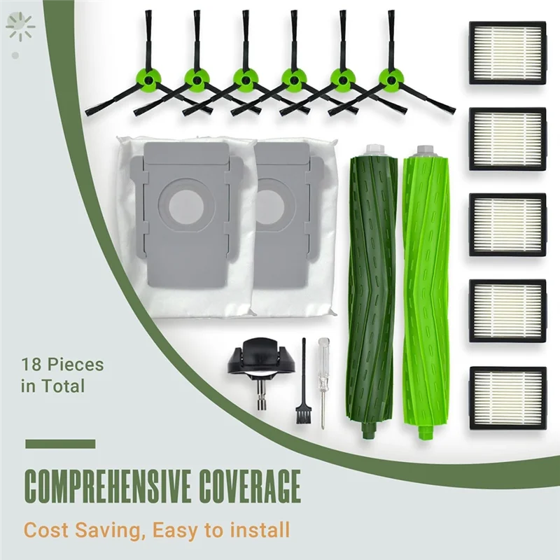 

AT43-Replacement Vacuum Cleaner Brush For Irobotroomba I6+ I7 I7+ I8 I8 I8+ J7/Plus E5 E6 E7 I E & J Series Accessory