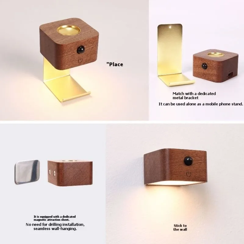 

Ночник 2026-WISH Mini USB - Теплый свет для создания атмосферы - Светодиодный ночник - Креативный ароматизатор для дома