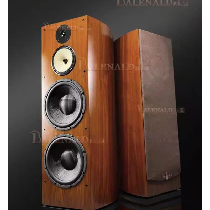 BA-12 dual 12 inch bass fever grade HiFi floor standing three-way speaker speaker for home use