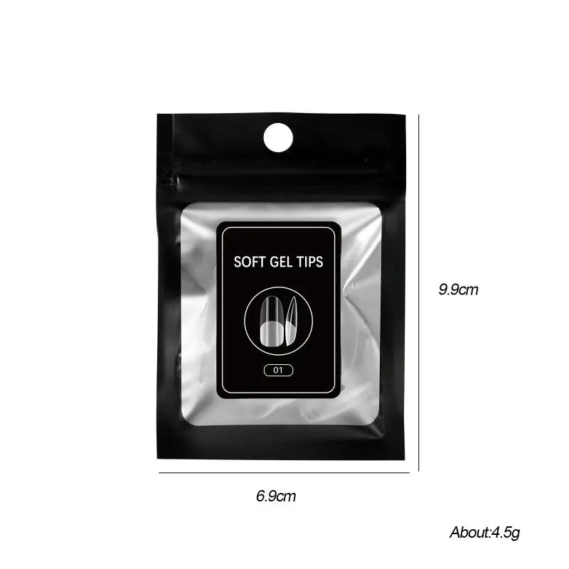 48 Stück halbmatte künstliche Nägel, kein Polieren, zum Aufdrücken falscher Nägel, mittelkurzes Design, Nagelspitzen, Salon, Zuhause, DIY, künstliche Nagelverlängerung