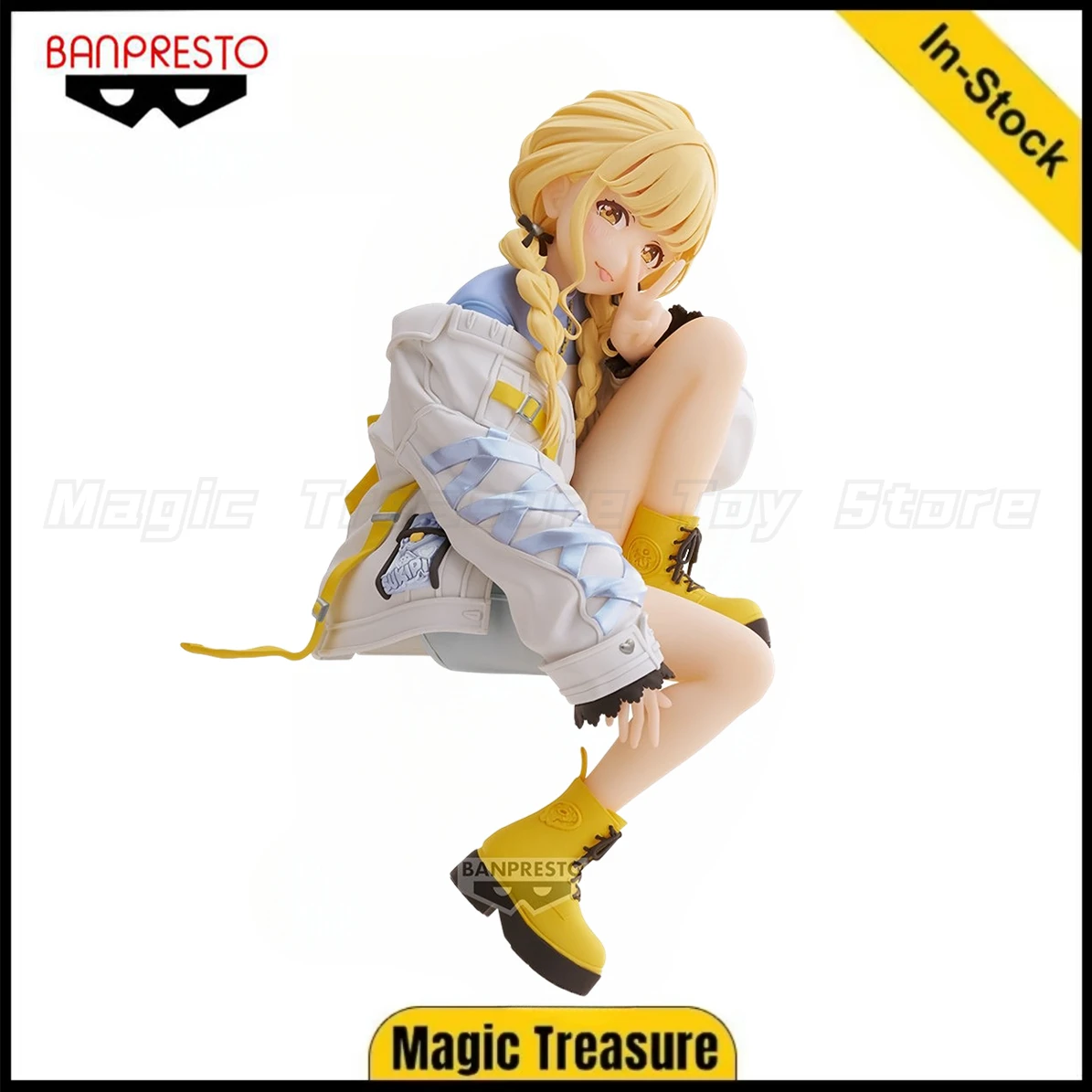 

【In Stock】Original BANPRESTO Academy Idol Master ESPRESTO-Charming Pose Kotone Fujita Figures Anime Ornaments Collection Gifts