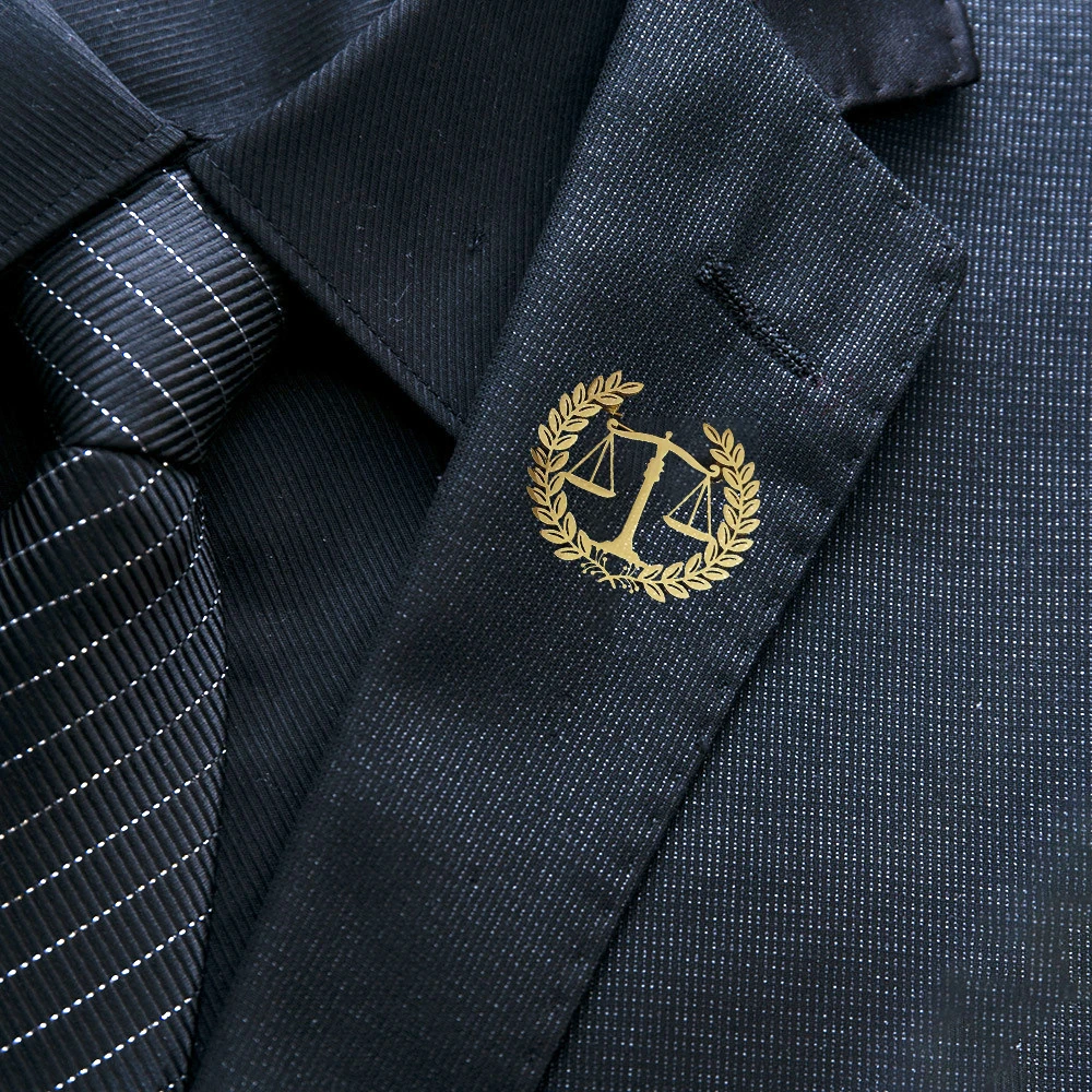 

Creative wheat ear balance stainless steel brooch, fashionable suit lapel pin, clothing and bag badge, a gift for friends.