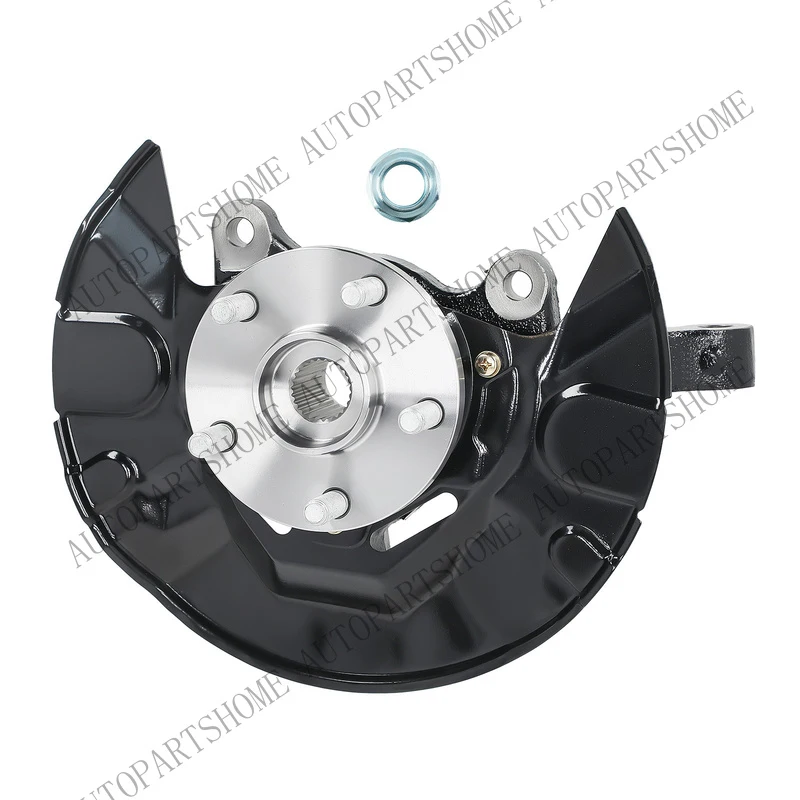 Z... Front Left Steering Knuckle+Wheel Hub Bearing For Toyota Corolla 2003 - 2008