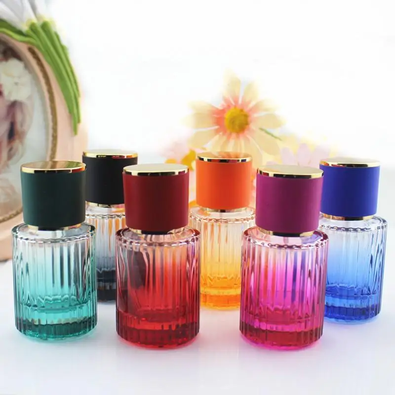 1Pcs Empty Refillable Travel Atomizer 30/50ml Glass Perfume Spray Bottle Portable Sample Dispenser