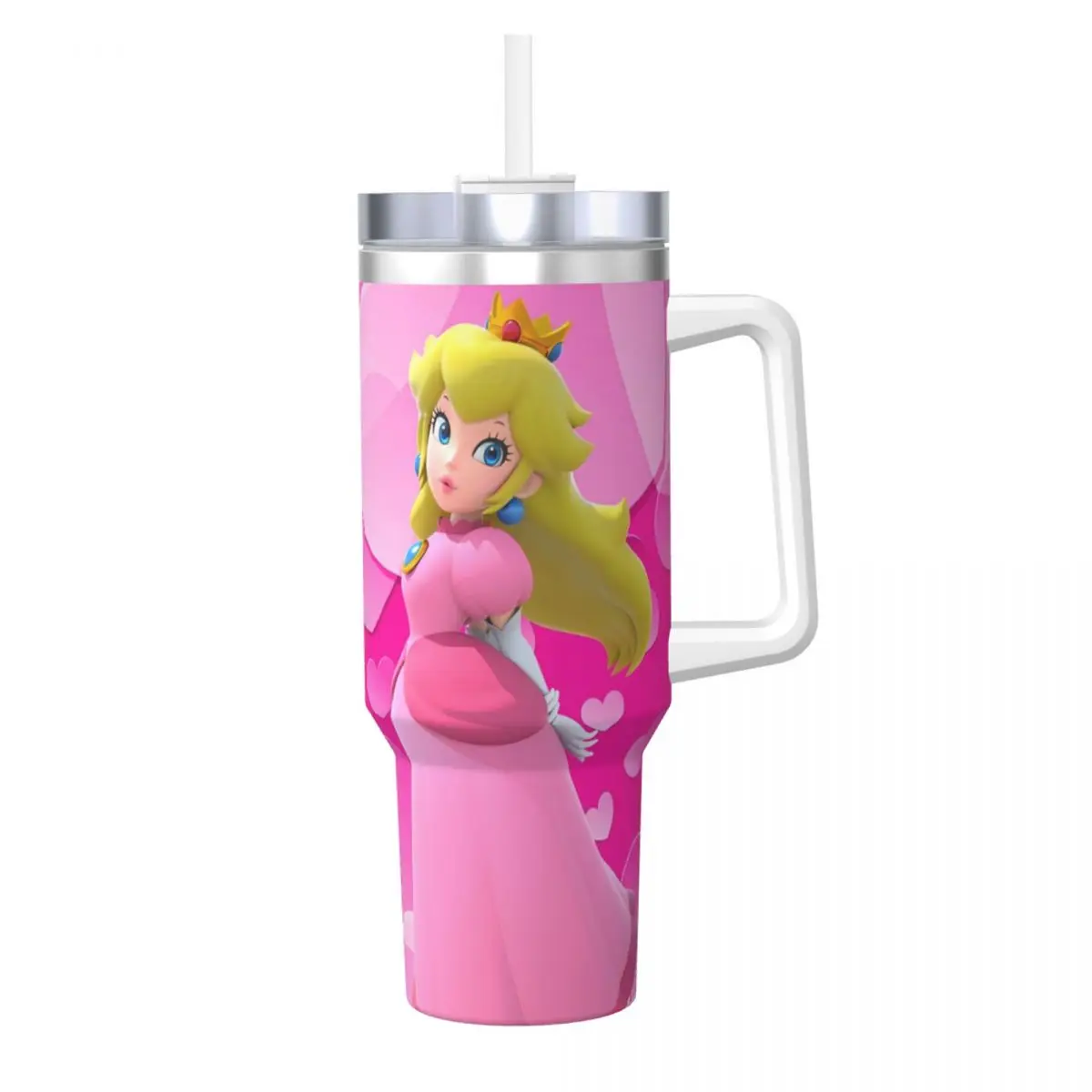 Stainless Steel Tumbler Super Cartoon M-Marios Printed Thermal Cups Insulated Cold Drink Mugs Cup Travel Graphic Water Bottle