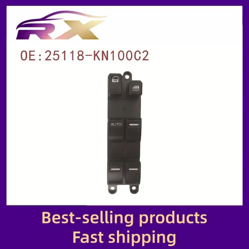25118-KN100C2 Adapted to Luxgen u6 window control button assembly Glass lift switch button