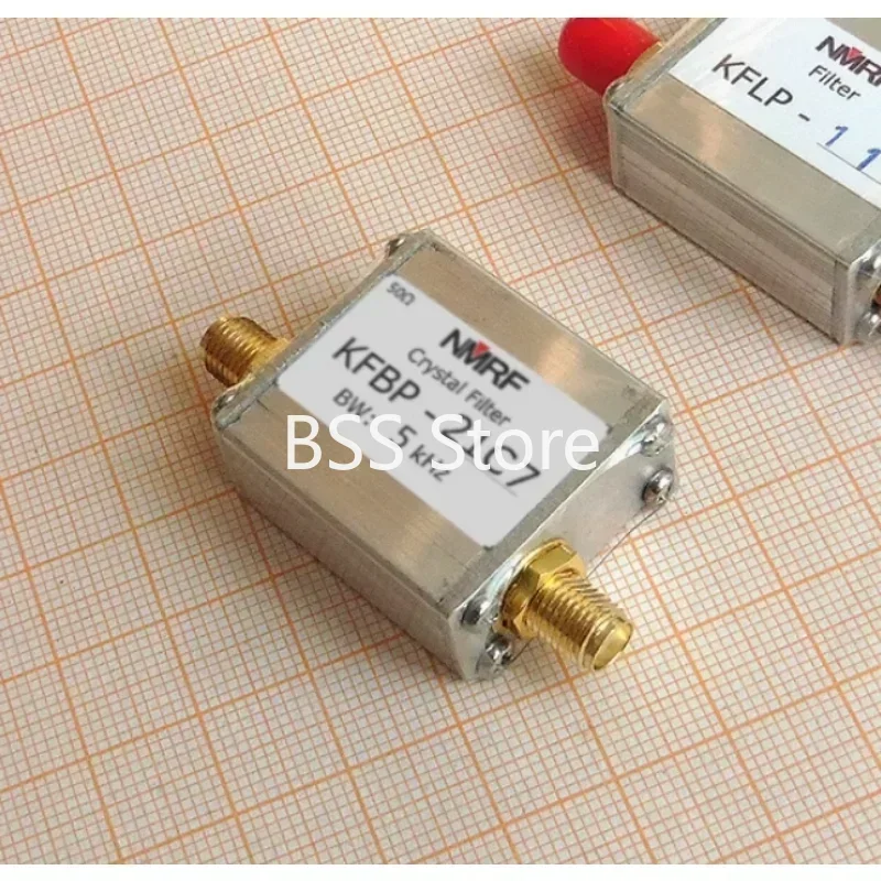 

KFBP-21C7 21.7MHz Coaxial Bandpass Crystal Filter, SMA Interface, IF Filter Module