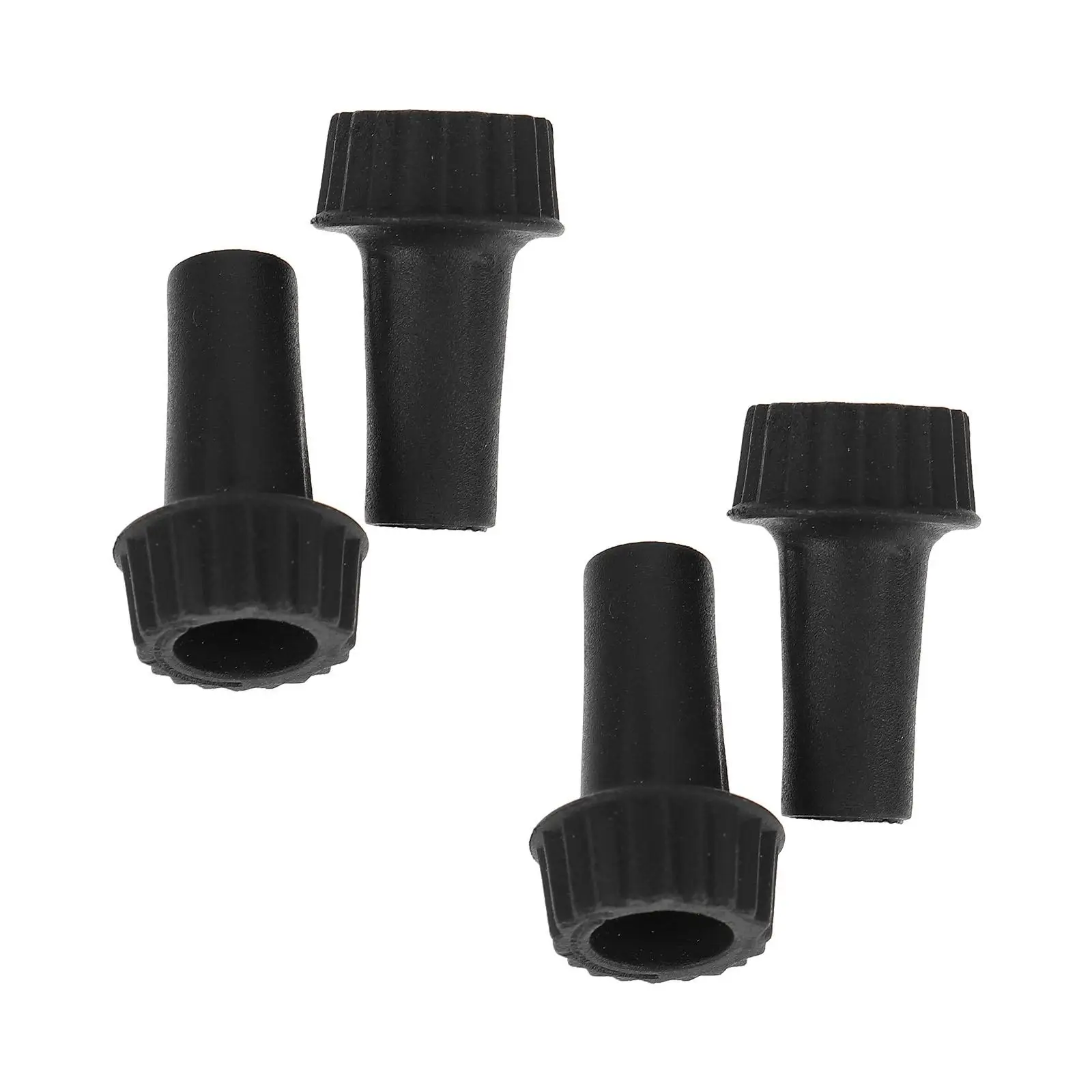 

4 Pcs High Grade Plastic Lamp Turn Knob On Off Replacement Socket Compact Size Easy Storage Carry Simple Structure