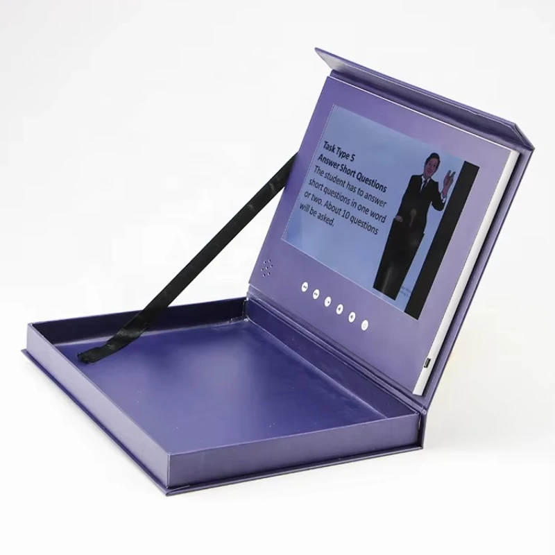 Chinese manufacturers wholesale and wholesale 10.1-inch LCD product launch video box