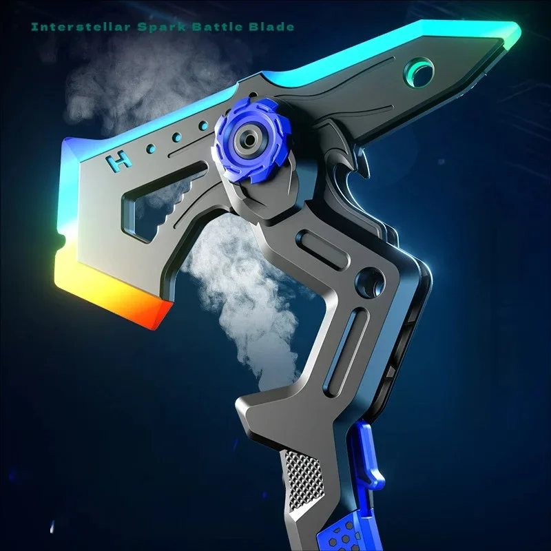 2 in 1 Colorful Glowing Bright Sword Axe Outdoor Toy with Multi-color Changing LED Music Cosplay Cool Flashing Children Toy