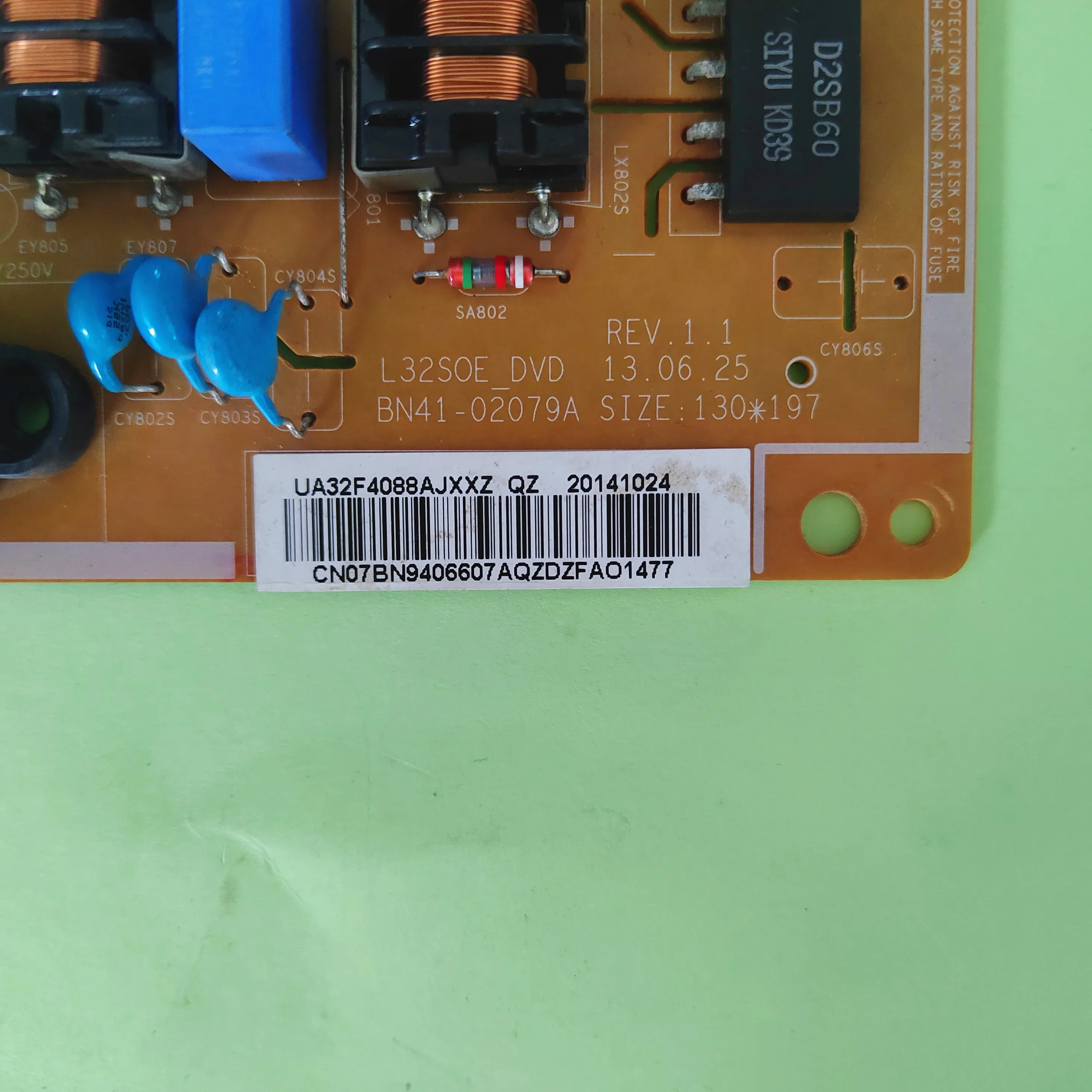 BN41-02079A BN41-02295A bn94-06607a płyta zasilająca L32SOE-DVD dla UA32F4088AJ UA32F4088AR