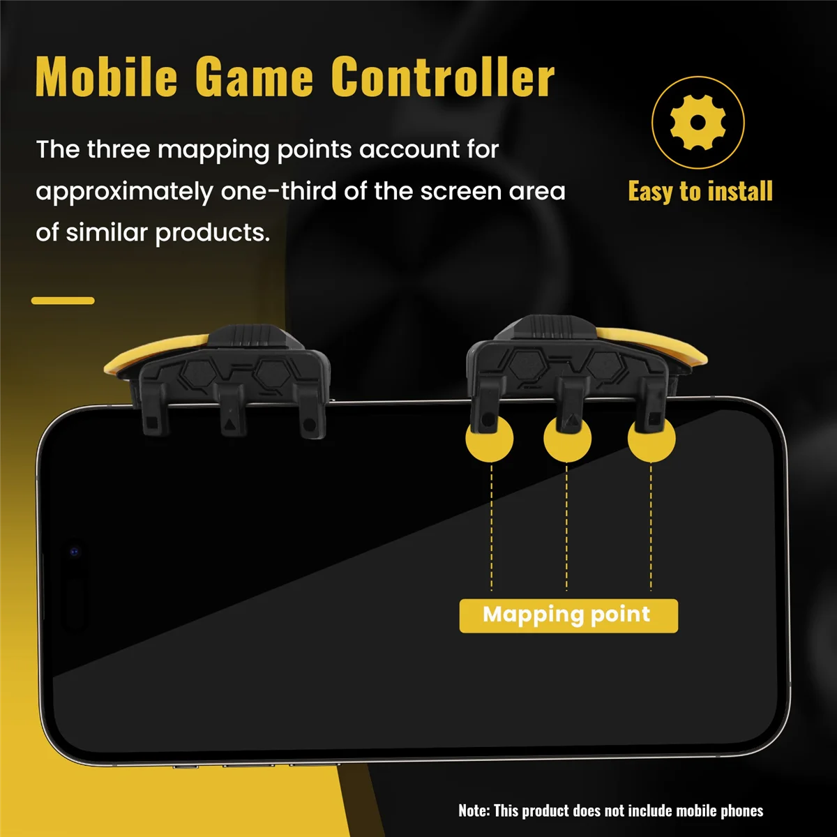 Mobile Gaming Controller for Pubg Capacitor Handle Joystick for Android IOS Phone iPhone 13 Gamepad