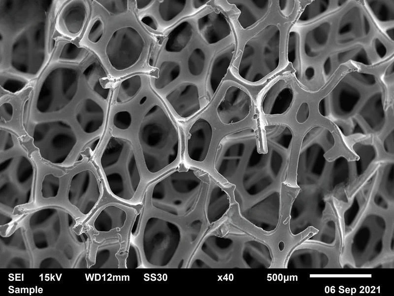 Porous foam nickel mesh supercapacitor button electrode electrocatalytic carrier phase change material