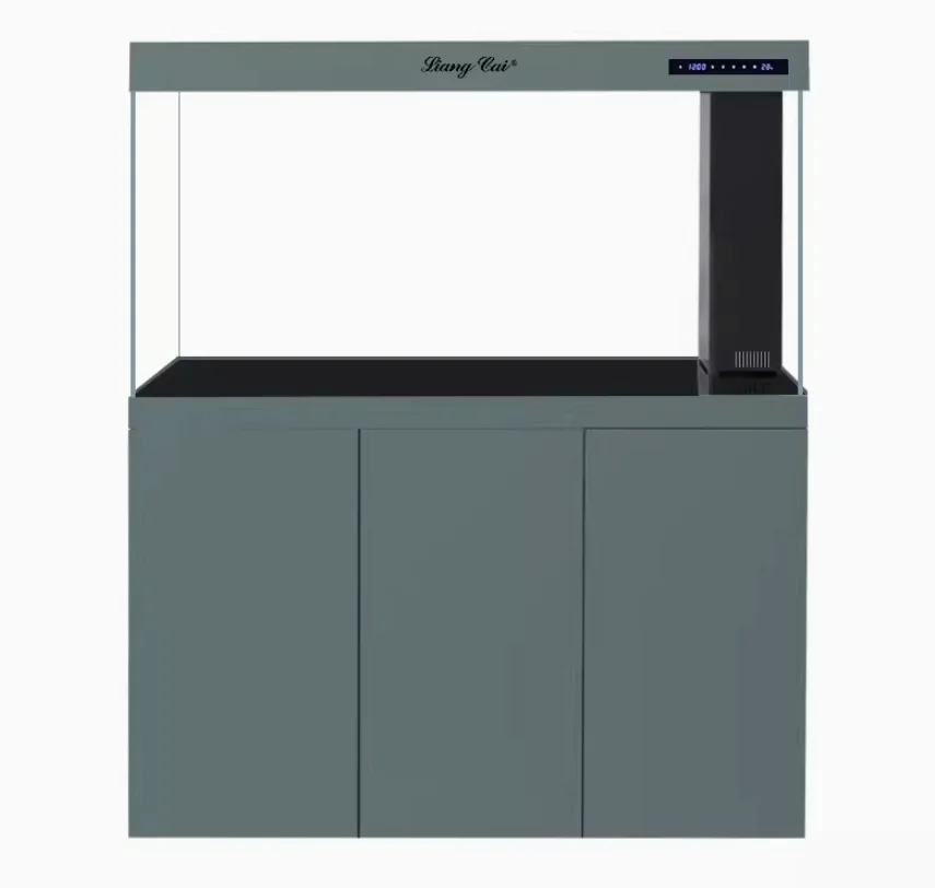 

Luxury 200L All Aluminum Intelligent Supermarket Digital Super White Glass Fish Tank Commercial Custom Aquarium Large Fish Tank